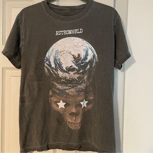 Travis Scott Astroworld Reversible Double sided Size Medium T Shirt